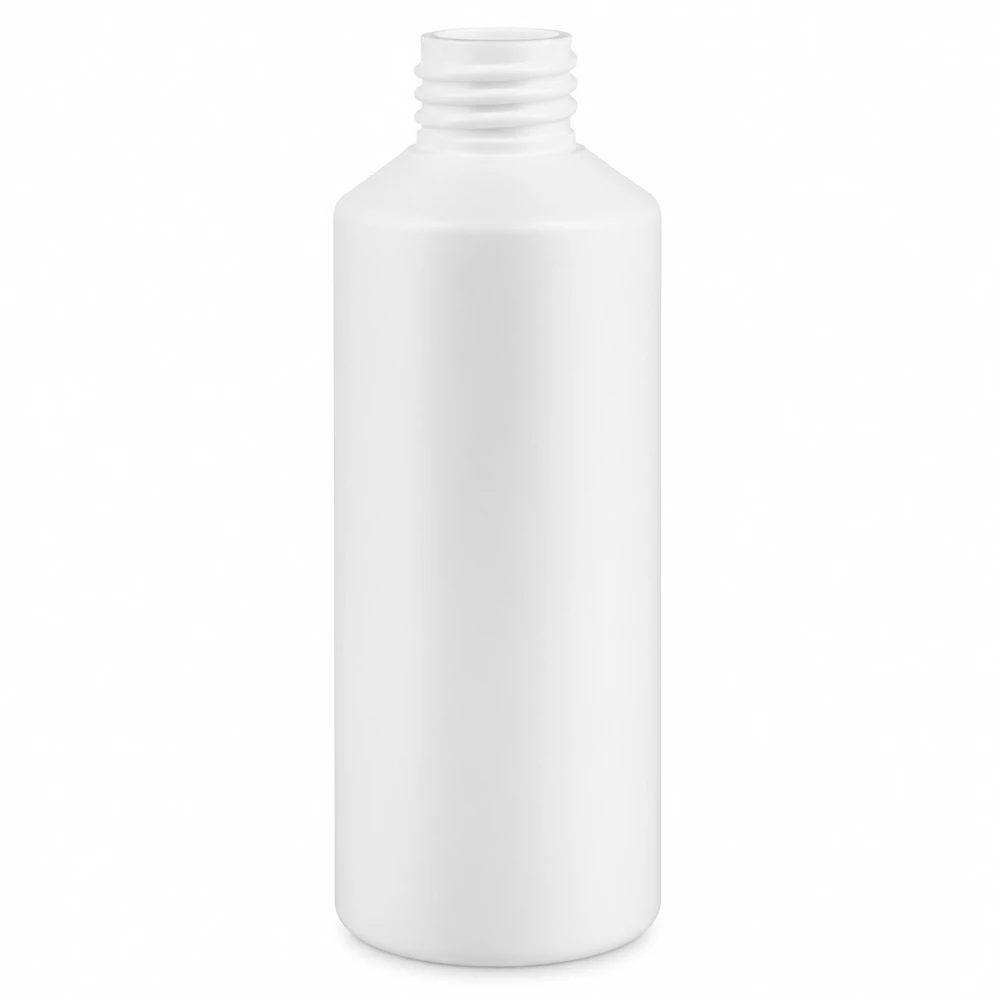 Apothekerflasche HDPE 100ml weiß ohne Verschluss für gewerblichen Einsatz Pacadura