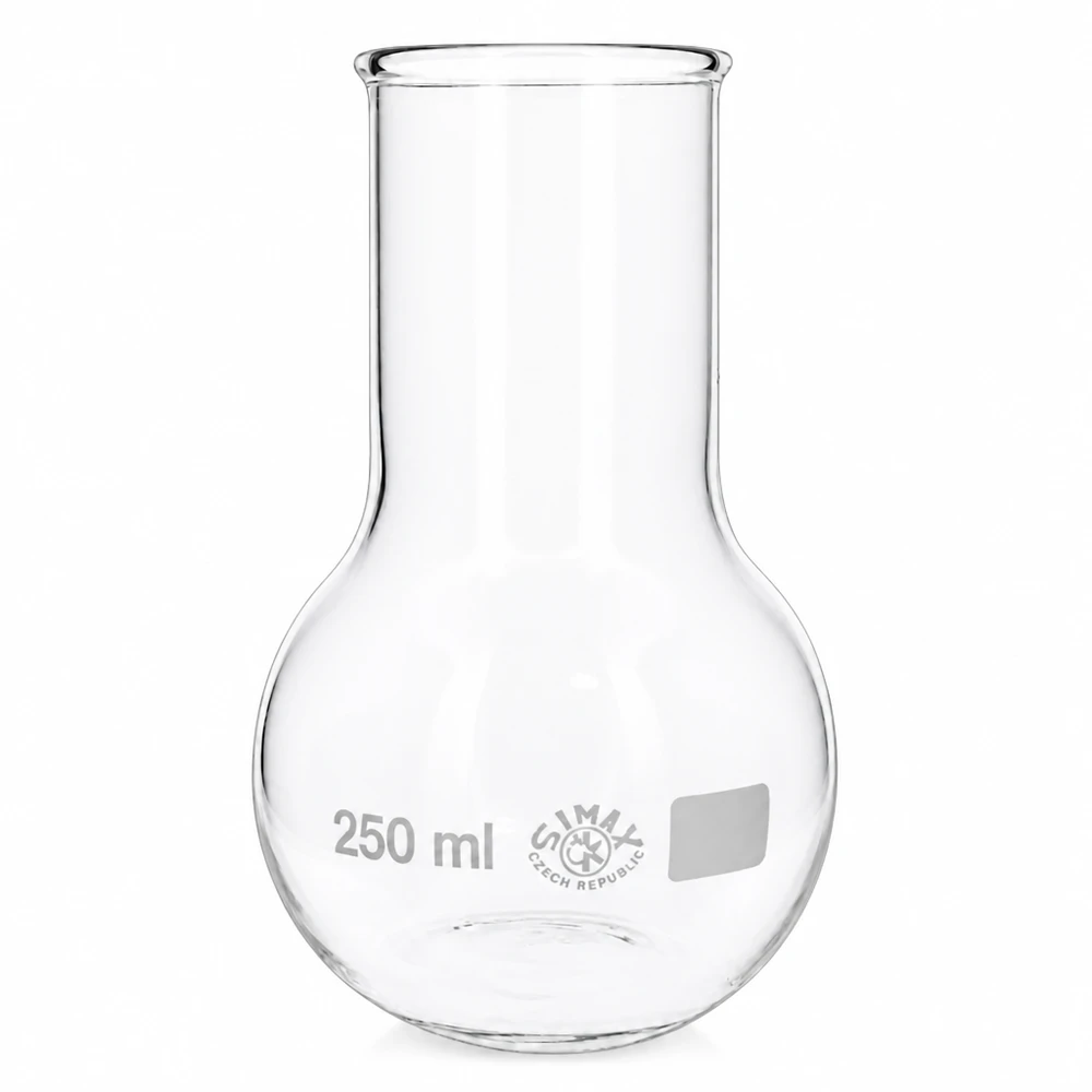 Stehkolben 250ml Weithals Stehkolben 250ml Weithals aus Borosilikatglas für professionelle Laboranwendungen bei Pacadura.de