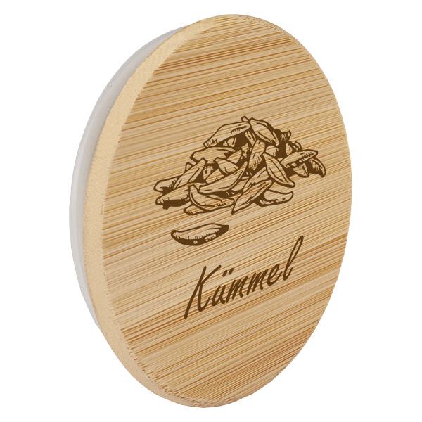 Holzdeckel "Kümmel" für WECK RR60