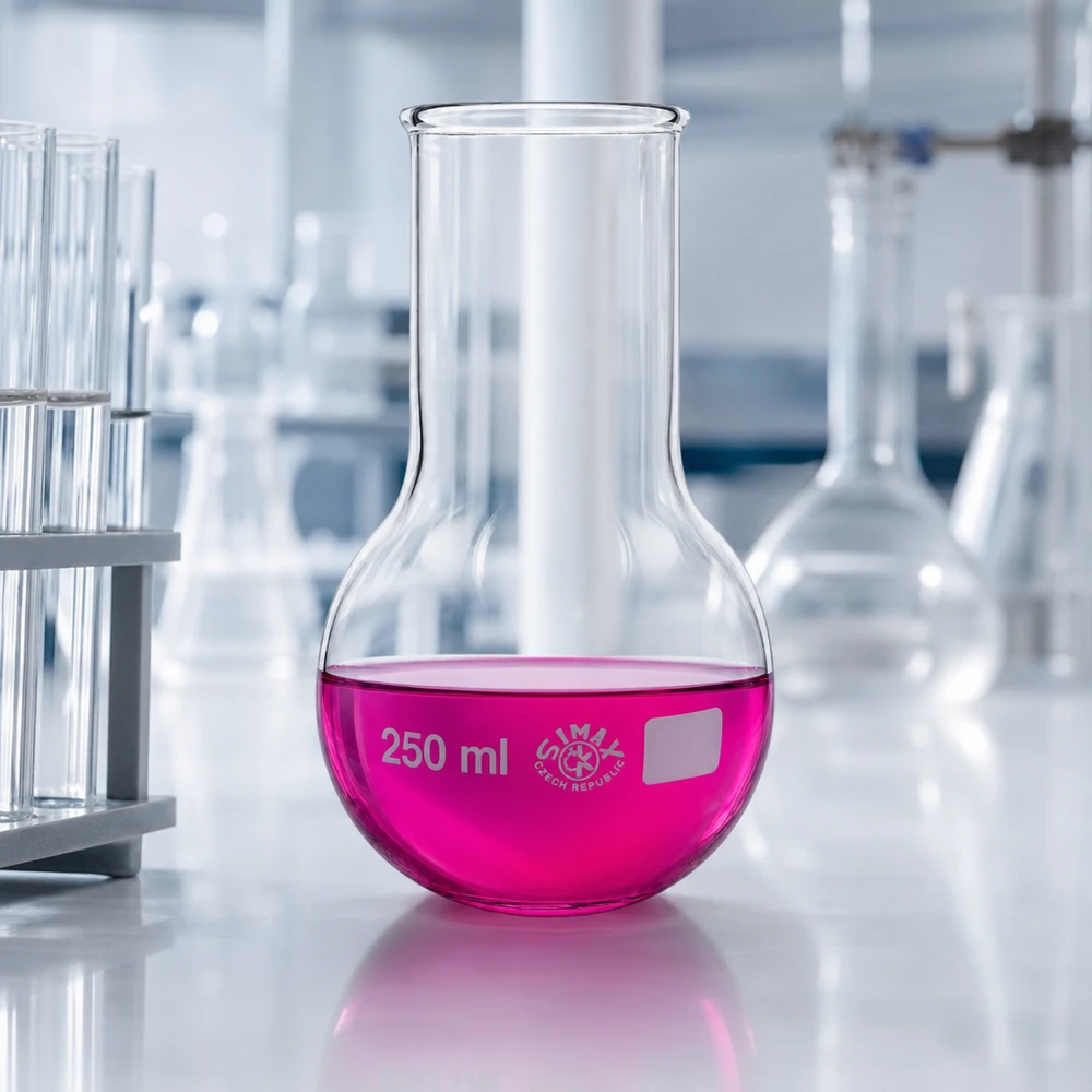 Stehkolben 250ml Weithals Stehkolben 250ml Weithals aus Borosilikatglas für professionelle Laboranwendungen bei Pacadura.de