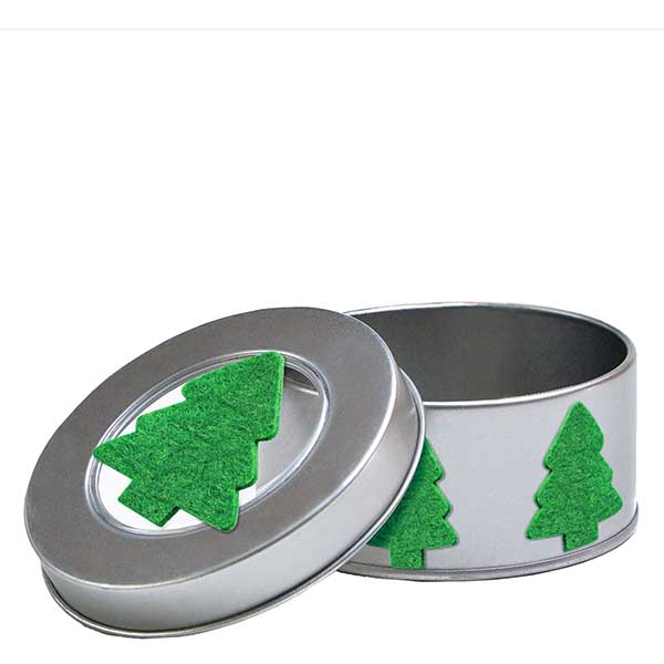 Filz Sticker "Tannenbäume" (6 Aufkleber)