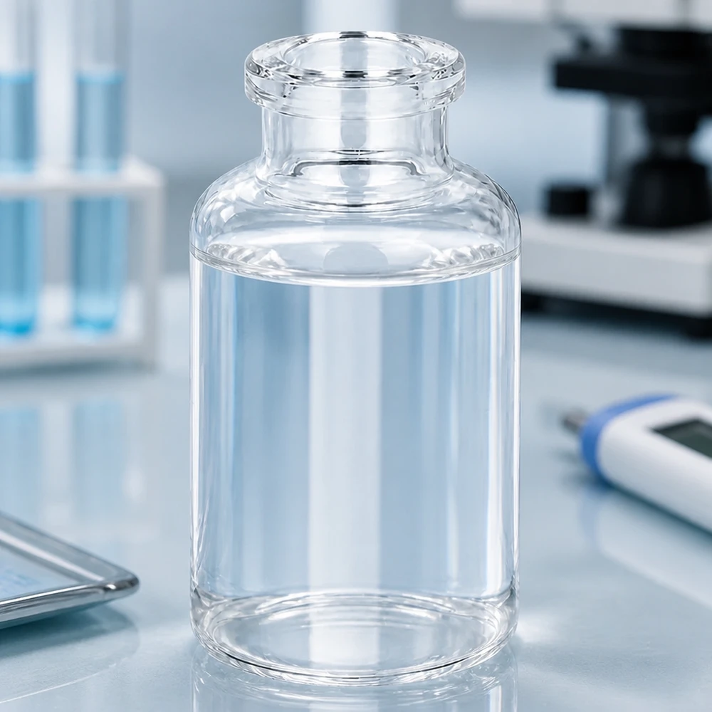Injektionsflasche Klarglas 20ml für pharmazeutischen und labormedizinischen Einsatz Pacadura