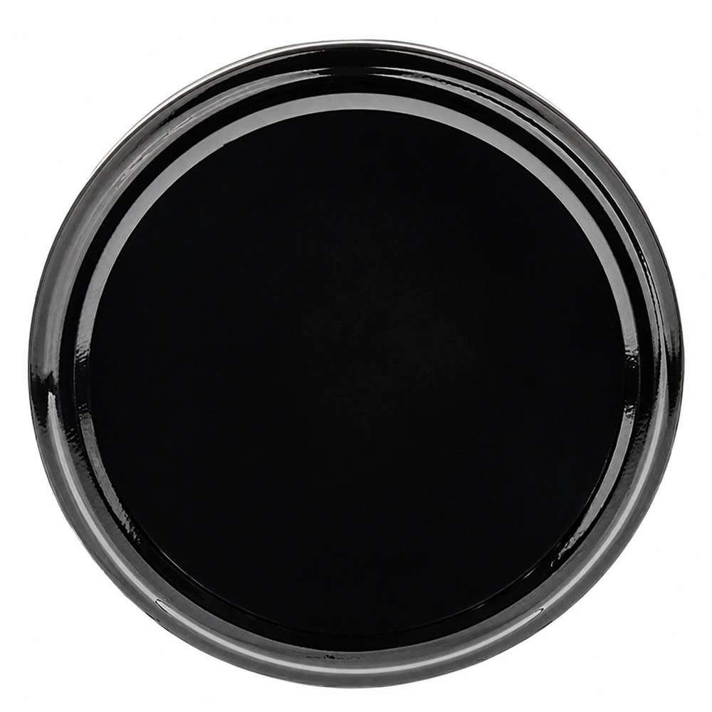 70mm BasicSeal Schraubdeckel TO70 schwarz Metalldeckel für Einmachgläser Großhandel gewerblich
