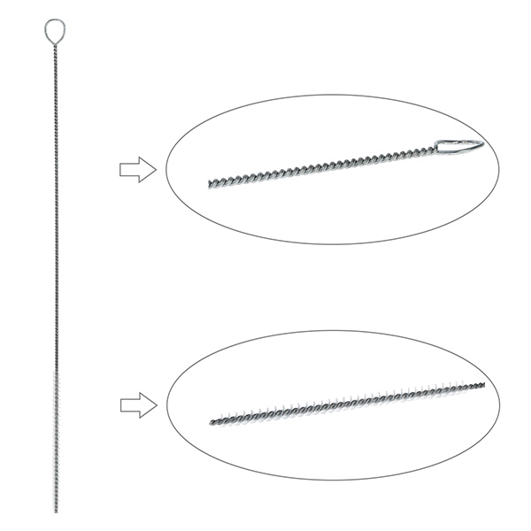 Reinigungsbürstchen rund Grösse S mit Öse ø4mm