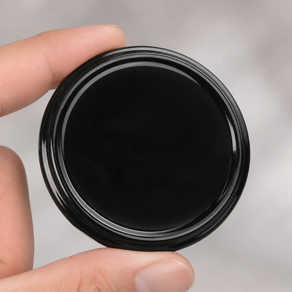 82mm BasicSeal Deckel schwarz (TO82) UNiTWIST 82mm BasicSeal Twist-Off Deckel TO82 schwarz aus Metall für gewerbliche Abfüllung und Konservierung