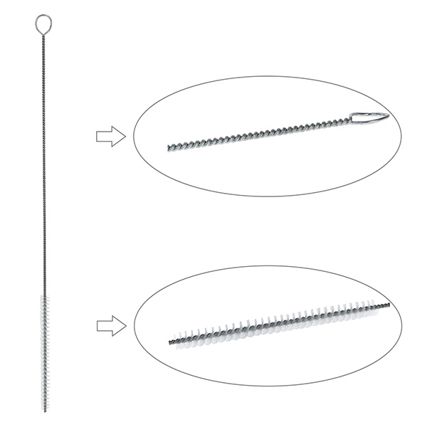 Reinigungsbürstchen rund Grösse M mit Öse ø6mm