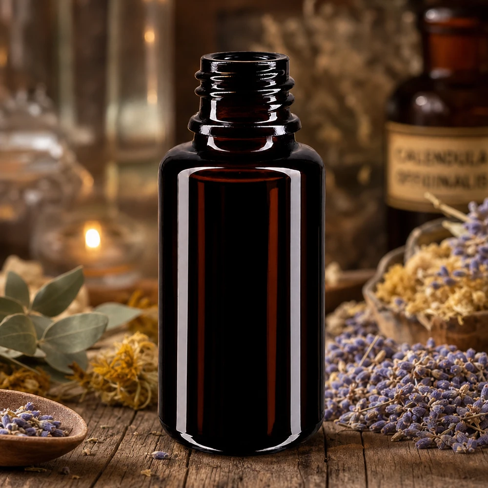20ml Tropfflasche Orion aus Violettglas Miron für professionelle Aromatherapie und Kosmetik im Fachhandel
