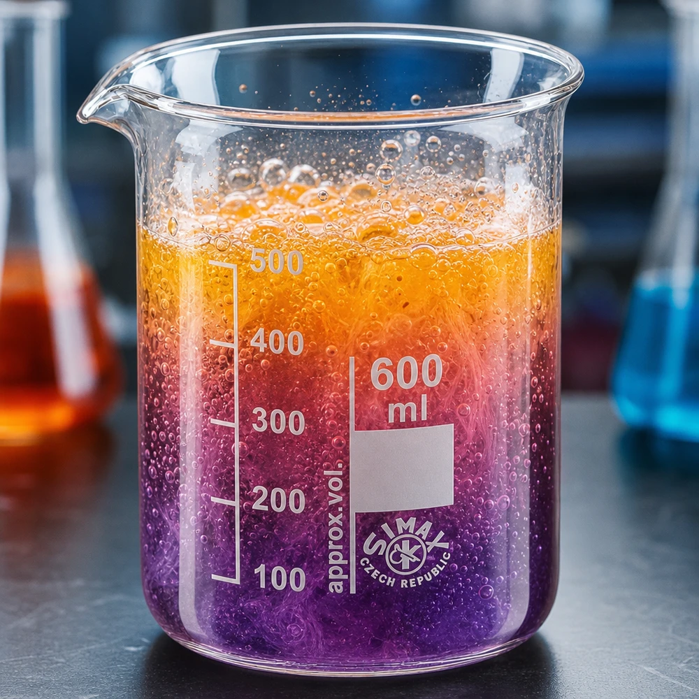 Becherglas 600ml Borosilikatglas, niedrige Form Becherglas 600ml Borosilikatglas niedrige Form für professionelle Laboranwendungen bei Pacadura Fachhandel