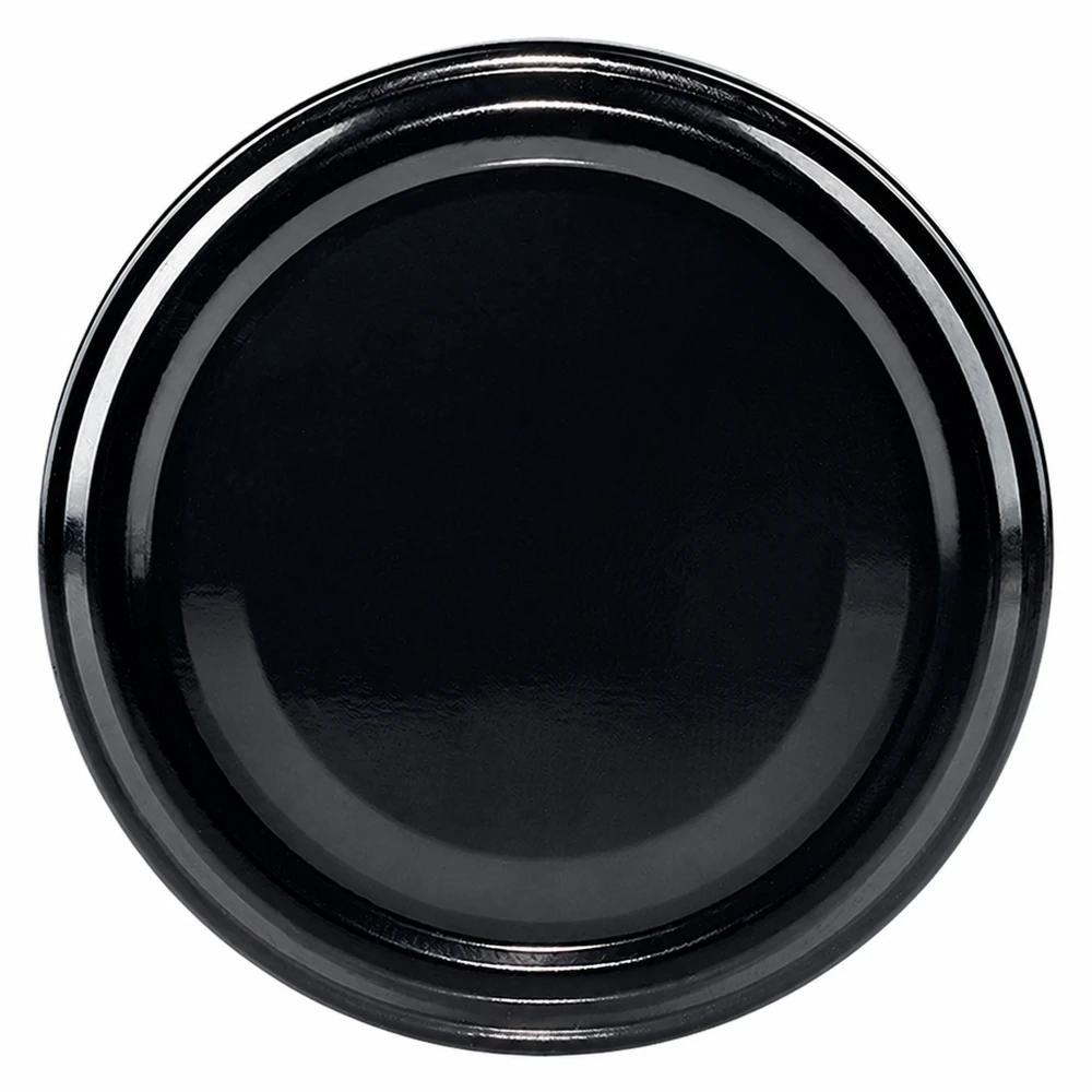 UNiTWIST TO82 Twist-Off-Deckel schwarz BioSeal BPA-NI Metalldeckel für Einmachgläser gewerblich