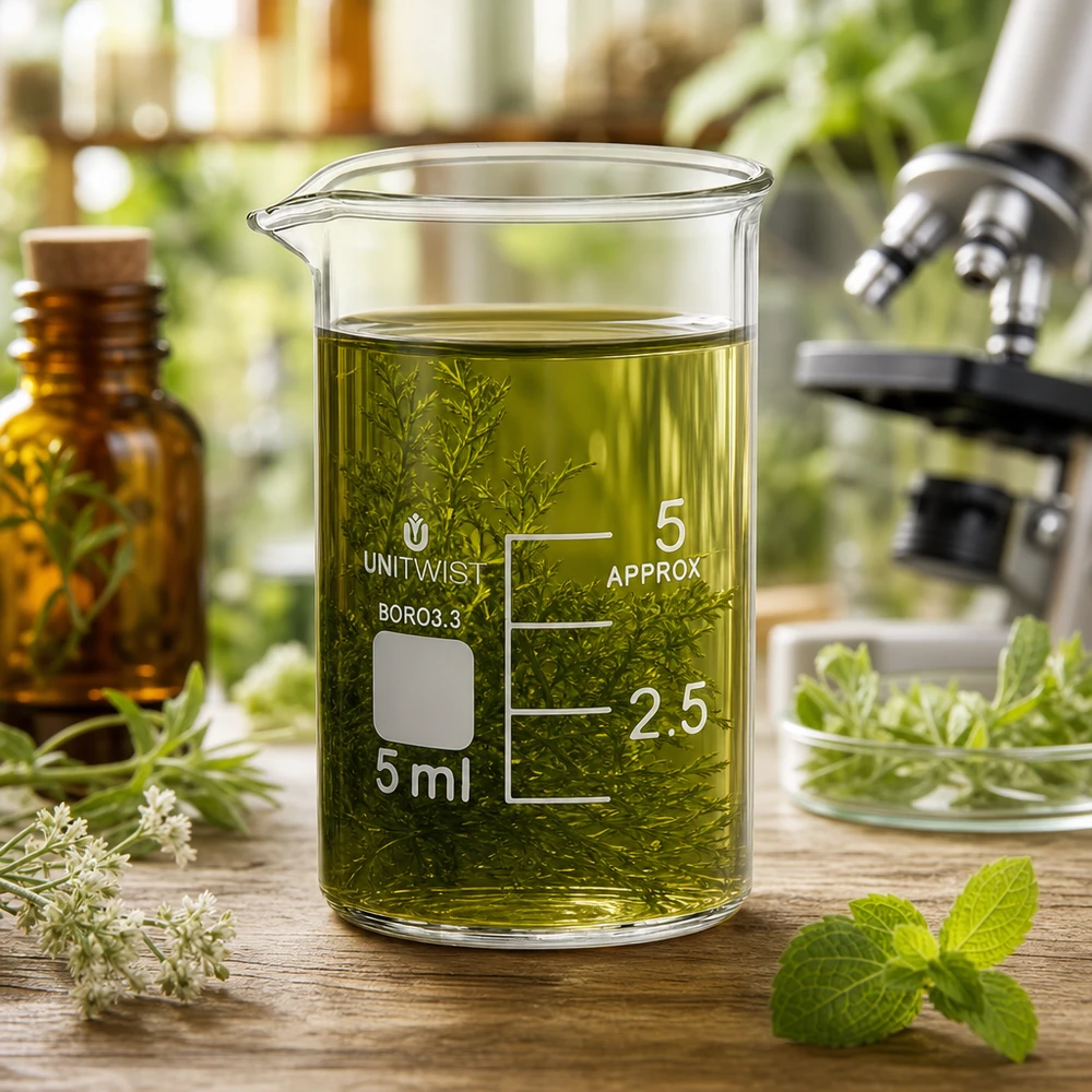 Becherglas 5ml Borosilikat niedrige Form UNiTWIST für Labor und Gewerbe professionell