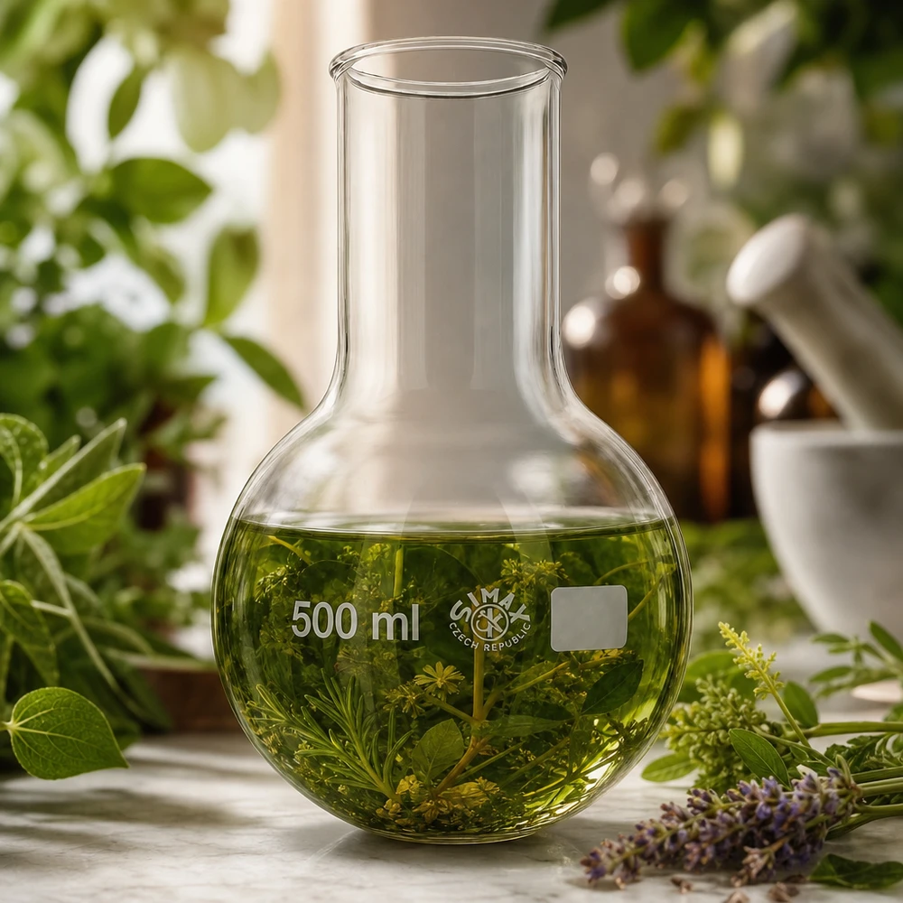Rundkolben 500ml Weithals Rundkolben 500ml Weithals aus Borosilikatglas für professionelle Laboranwendungen und gewerblichen Einsatz