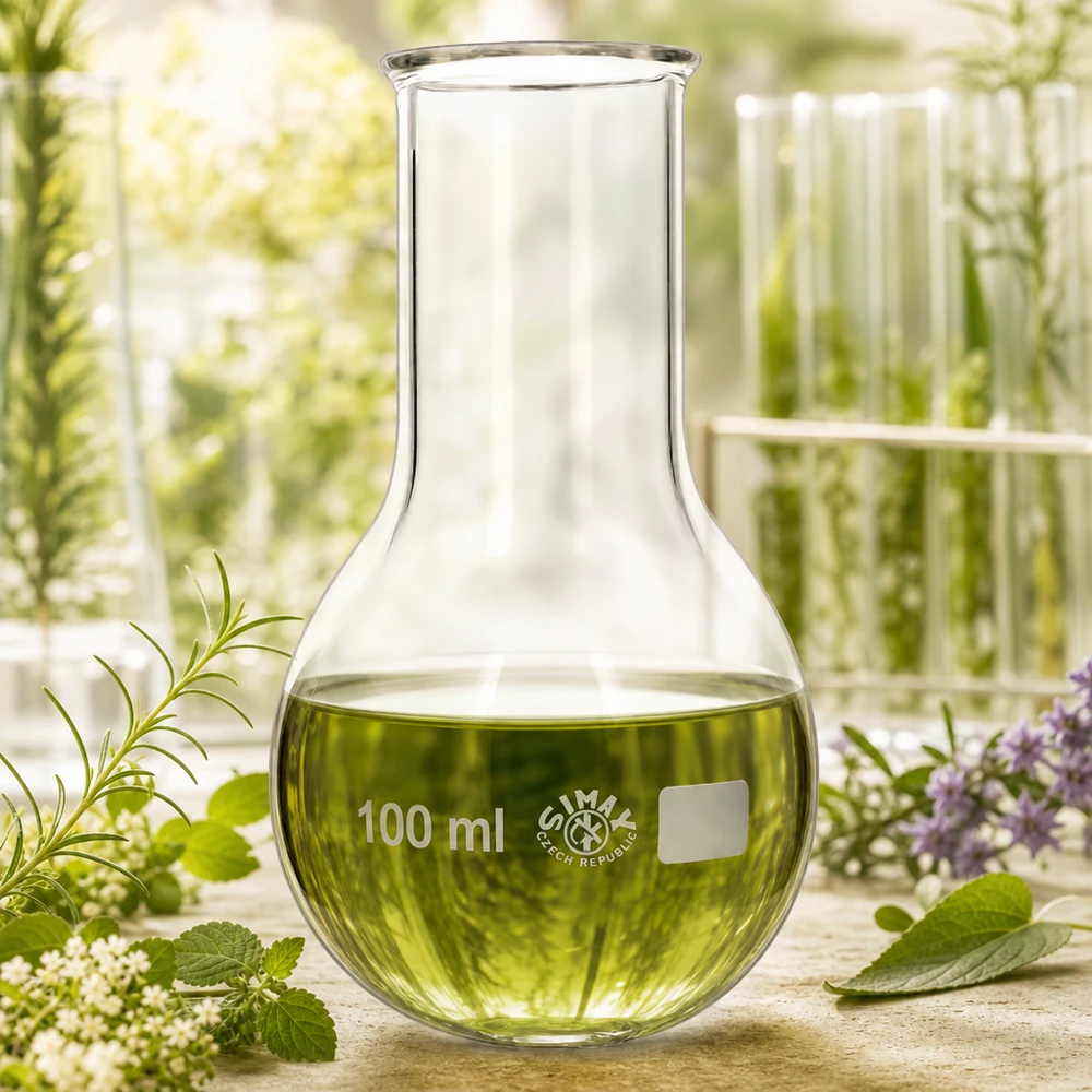 Rundkolben 100ml Weithals aus Borosilikatglas für professionelle Laboranwendungen bei Pacadura Fachhandel