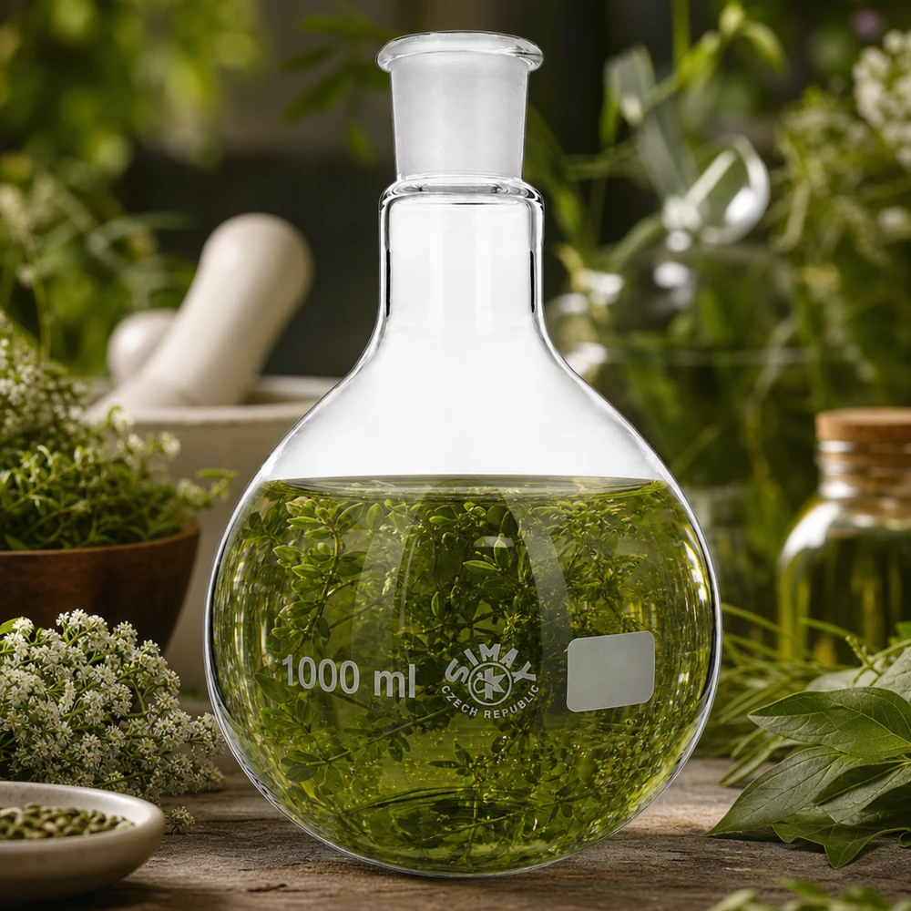 Stehkolben 1000ml mit Normschliff (29/32) Stehkolben 1000ml Borosilikatglas Normschliff 29/32 für professionelle Laboranwendungen und gewerbliche Destillation