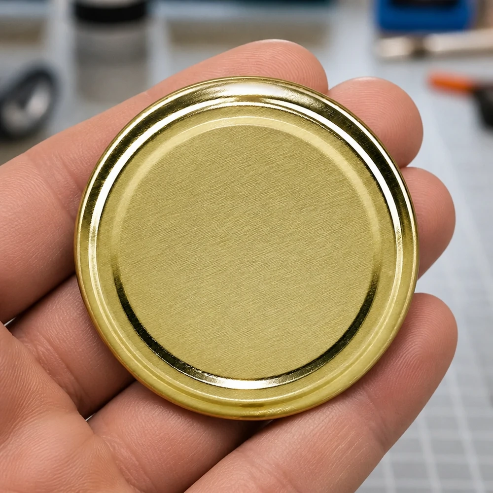66mm BasicSeal Twist-Off-Deckel TO66 gold Metalldeckel für Einmachgläser gewerblicher Einsatz Pacadura