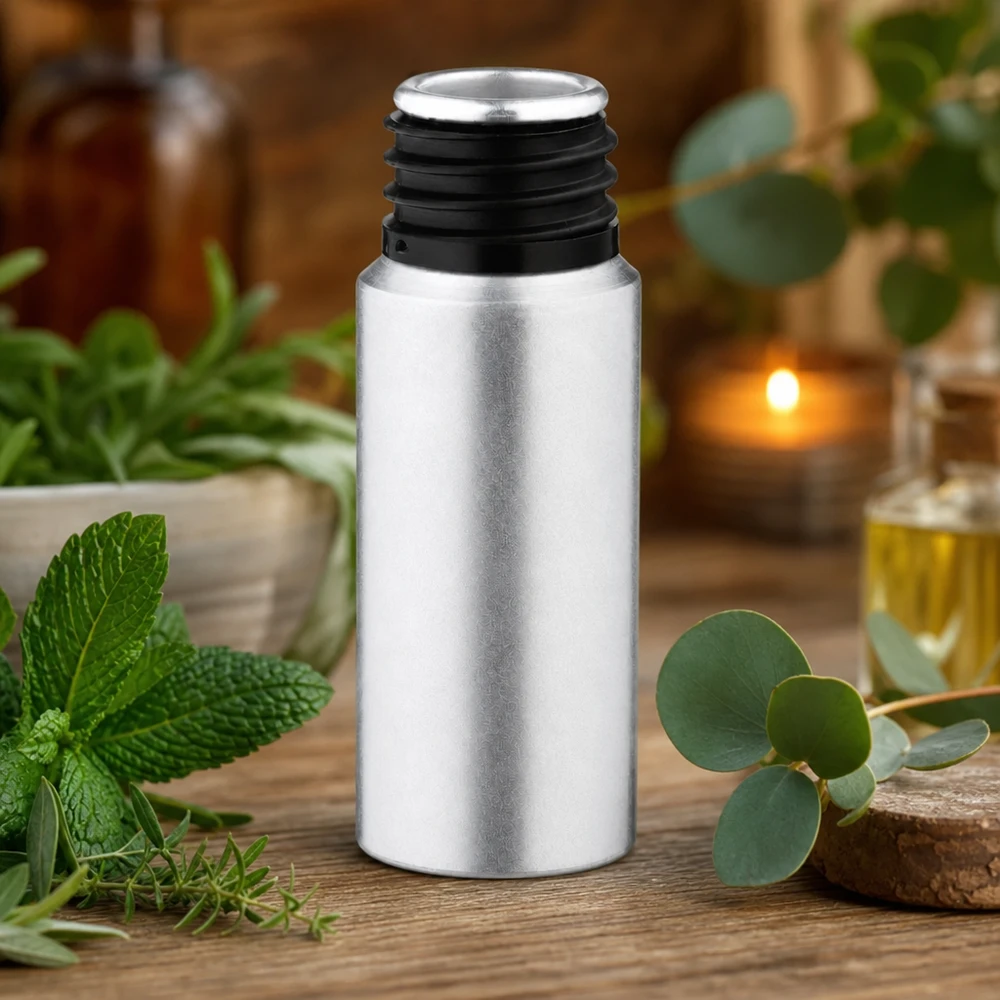 20ml gebeizte Aluminiumflasche für professionelle Anwendung im Fachhandel bei Pacadura.de für Gewerbetreibende