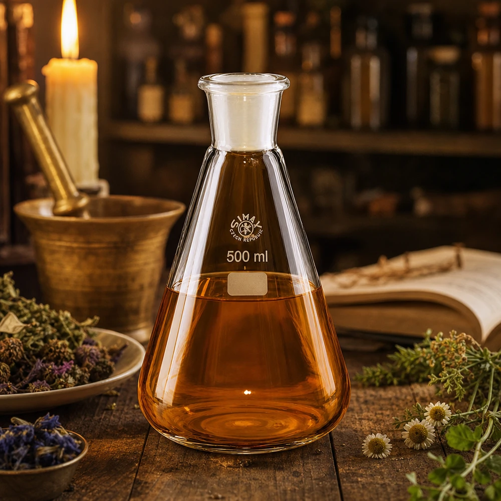 Erlenmeyerkolben 500ml Glas mit Normschliff 29/32 für professionelle Laboranwendungen und gewerblichen Einsatz