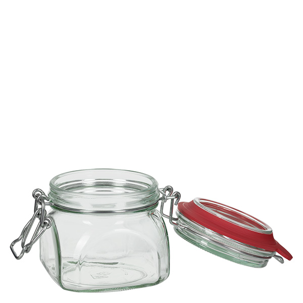 370ml Vorratsglas mit Gummiring und Bügelverschluss UNiTWIST