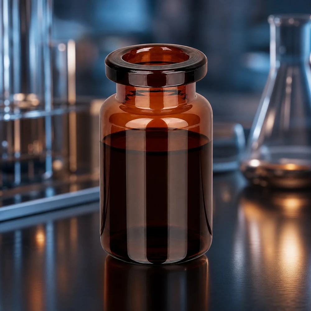 Injektionsflasche Braunglas 5ml für pharmazeutischen und gewerblichen Einsatz lichtgeschützt steril