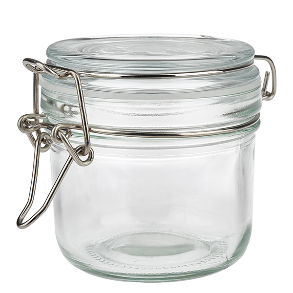 200ml Vorratsglas mit Silikonring und Bügelverschluss UNiTWIST