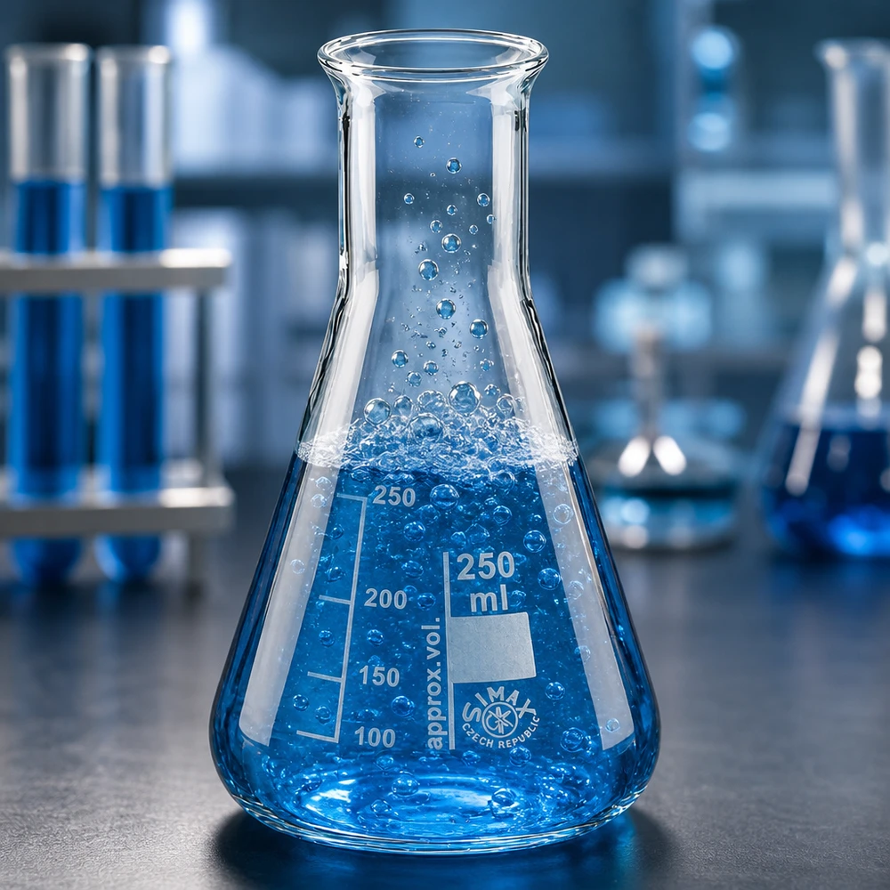 Erlenmeyerkolben 250ml Enghals Erlenmeyerkolben 250ml Enghals aus Borosilikatglas für professionelle Laboranwendungen bei Pacadura.de