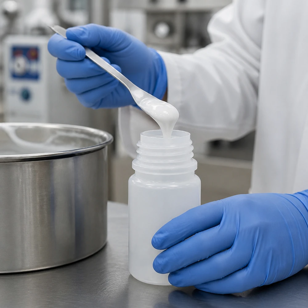 50ml Weithals-Laborflasche aus HDPE für professionelle Probenahme und Abfüllung im Labor