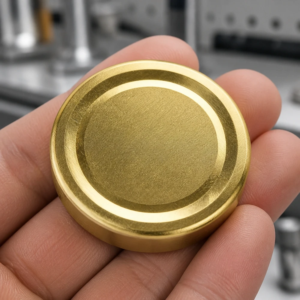 58mm BasicSeal Deckel gold (TO58deep) UNiTWIST 58mm BasicSeal Twist-Off-Deckel TO58deep gold Metalldeckel für Einmachgläser gewerblicher Einsatz Pacadura