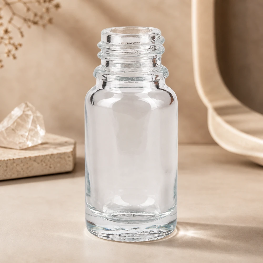 10ml Apothekenflasche ClearLine UT18/10 UNiTWIST 10ml Apothekerflasche ClearLine aus Klarglas DIN18 UNiTWIST für professionelle Abfüllung