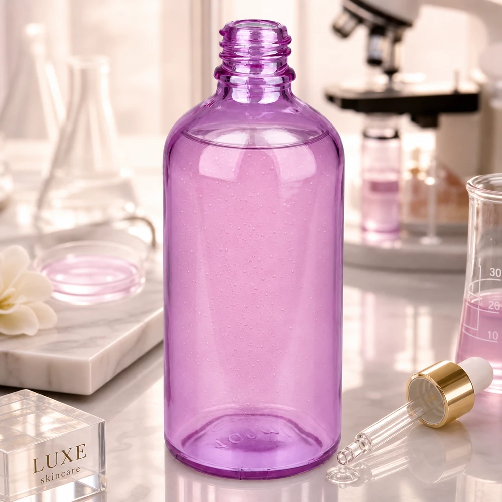 100ml Apothekenflasche PurpleLine UT18/100 UNiTWIST 100ml Apothekerflasche PurpleLine UT18/100 UNiTWIST violett für professionelle Kosmetik und Pharmazie bei Pacadura