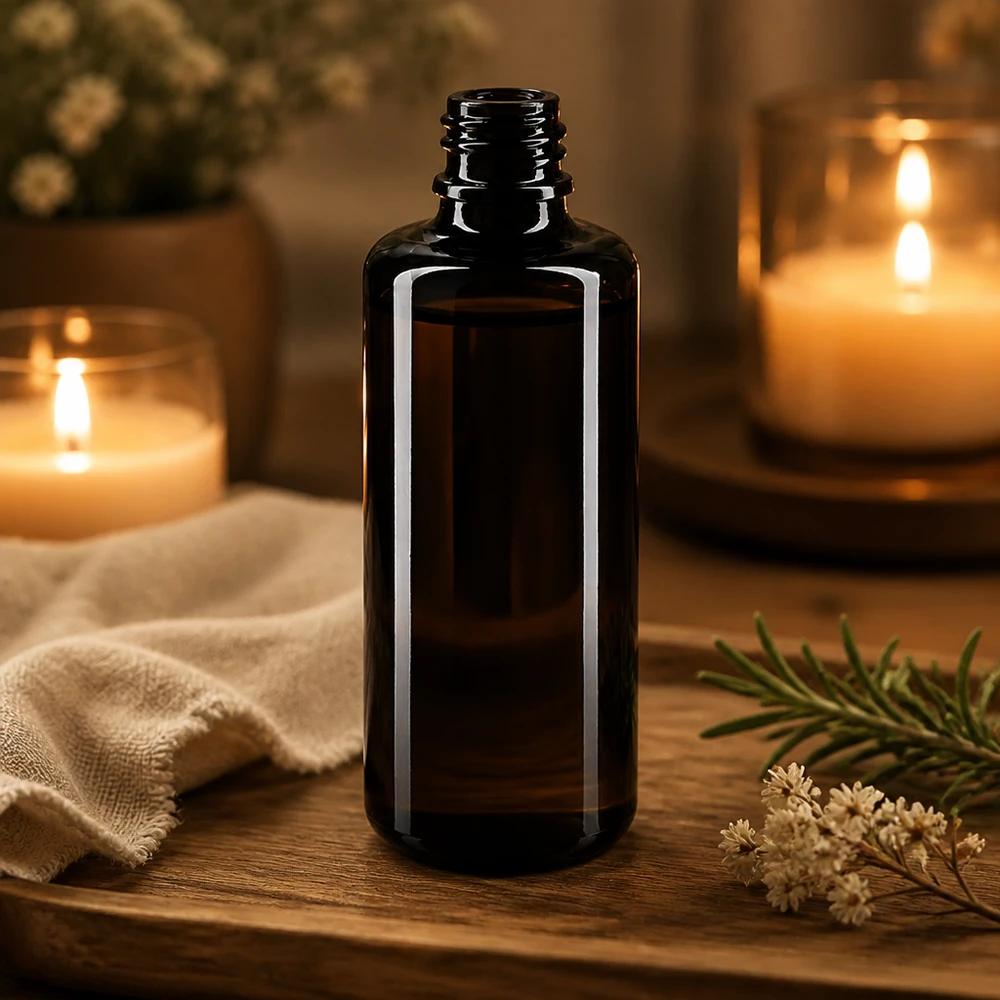 Violettglas Flasche 100ml DIN 18 (Mironglas) 100ml Tropfflasche Orion aus Violettglas Miron für professionelle Anwendung im Fachhandel bei Pacadura