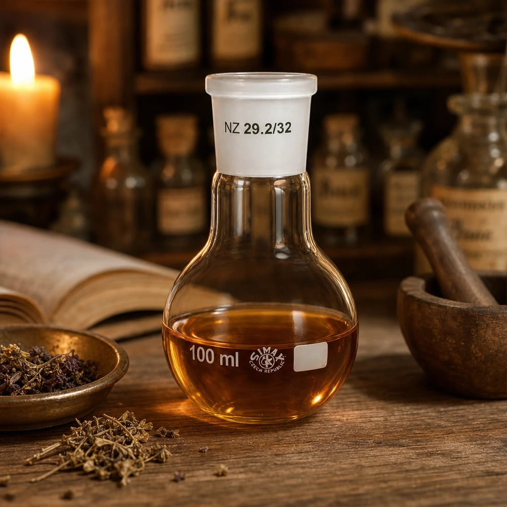 Stehkolben 100ml Glas mit Normschliff 29/32 für professionelle Laboranwendungen und gewerblichen Einsatz
