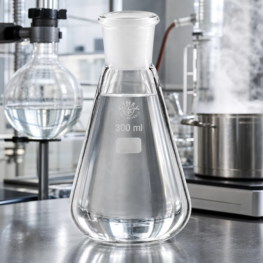 Erlenmeyerkolben 300ml Glas mit Normschliff 29/32 für Labortechnik und professionelle Anwendungen