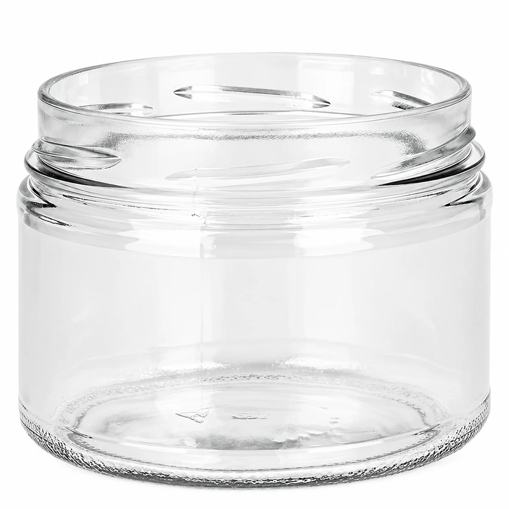 540ml Rundglas ohne Deckel (TO100) UNiTWIST UNiTWIST Runda540 Sturzglas 540ml TO100 Einmachglas transparent leer ohne Deckel Rundglas zum Einkochen