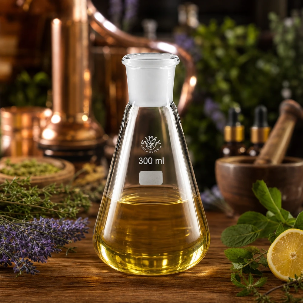 Erlenmeyerkolben 300ml Borosilikatglas mit Normschliff NS 29/32 für professionelle Laboranwendungen bei Pacadura