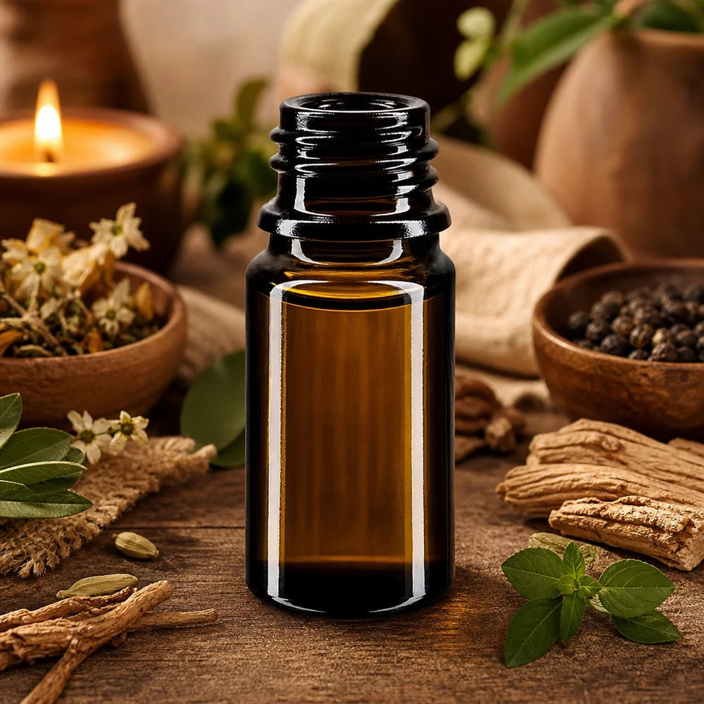5ml Tropfflasche Orion aus Violettglas Miron für professionelle Aromatherapie und ätherische Öle im Fachhandel