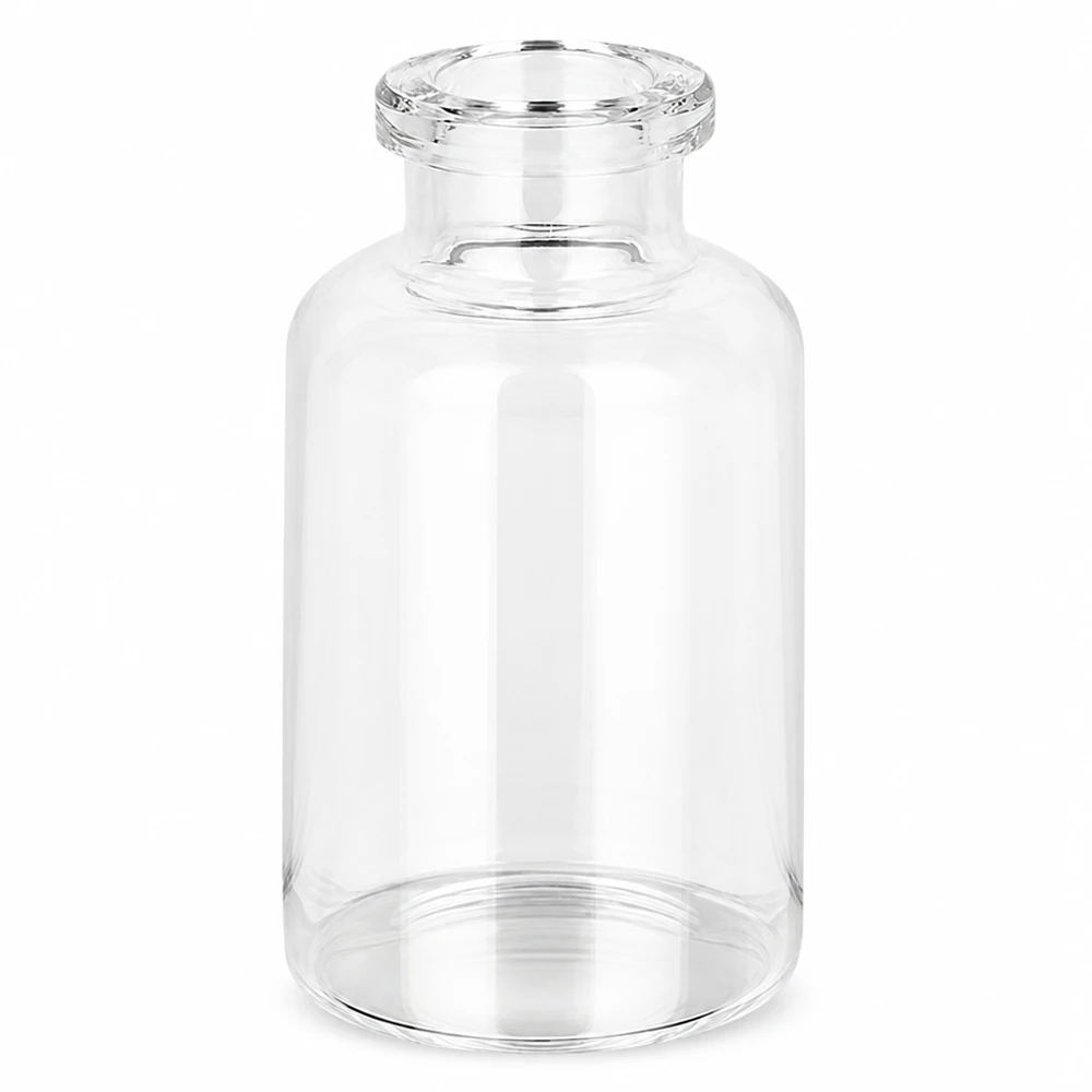 Injektionsflasche Klarglas 20ml für pharmazeutischen und gewerblichen Einsatz bei Pacadura.de