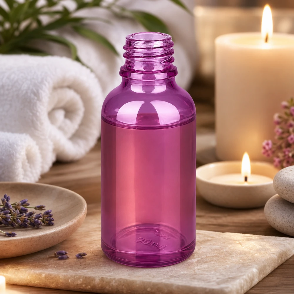 30ml Apothekerflasche violett PET UT18/30 UNiTWIST für professionelle Kosmetik und Pharmazie Pacadura