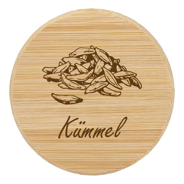 Holzdeckel "Kümmel" für WECK RR60
