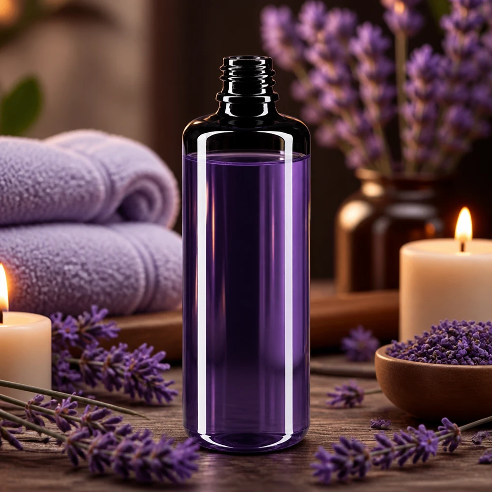 50ml Tropfflasche Orion aus Violettglas Miron für professionelle Aromatherapie und ätherische Öle bei Pacadura