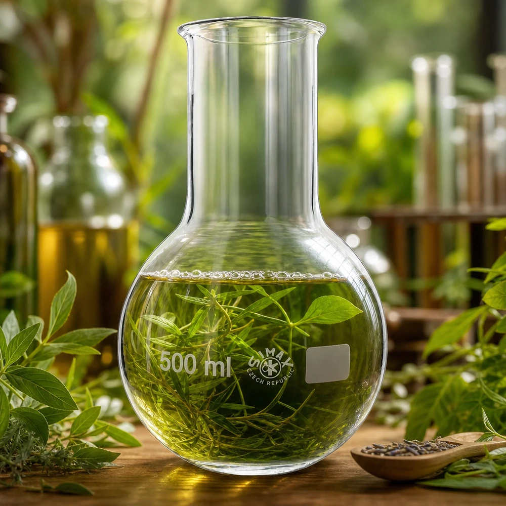 Stehkolben 500ml Weithals Stehkolben 500ml Weithals aus Borosilikatglas für professionelle Laboranwendungen und gewerbliche Nutzung