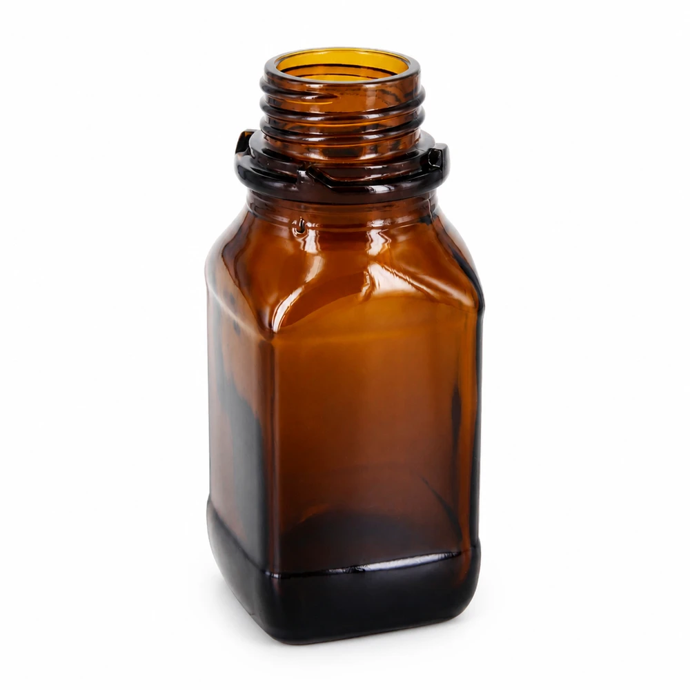 100ml Chemikalienflasche Braunglas - Professionelle Laborausstattung