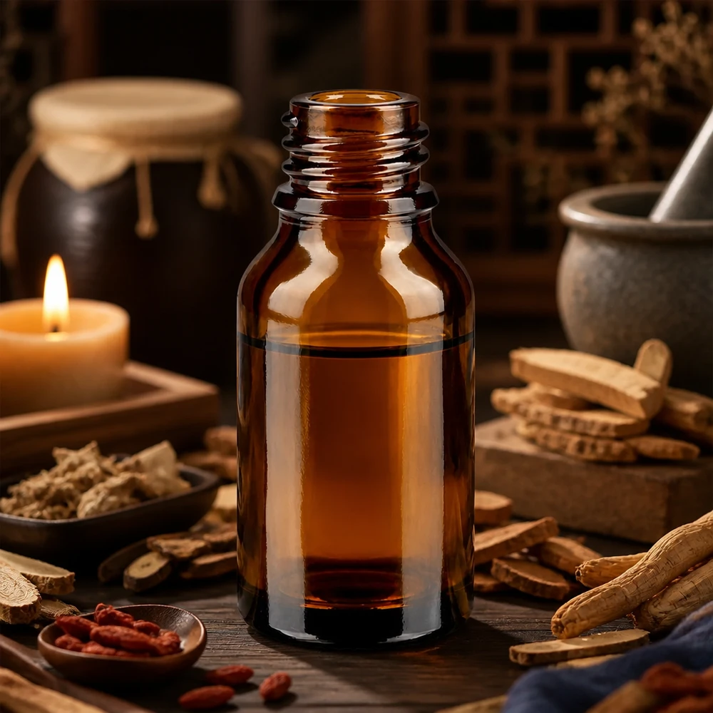 15ml braune Apothekenflasche ApoGlas für professionellen Einsatz in Apotheke Kosmetik Aromatherapie gewerblich