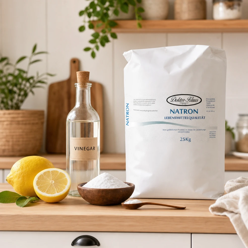 Natron Pulver (Natriumhydrogencarbonat) 25kg 25kg Natron Pulver Natriumhydrogencarbonat Großpackung für Gewerbe und professionelle Anwendung Pacadura Fachhandel