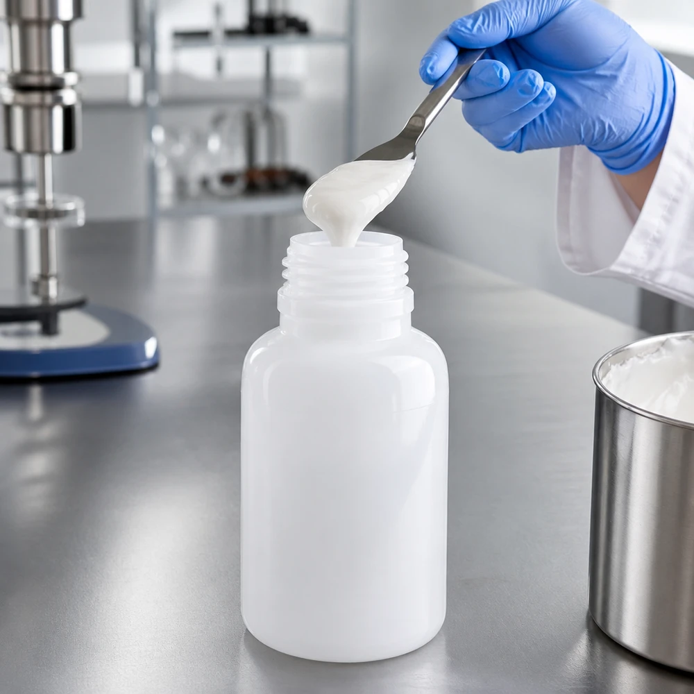 250ml Weithals-Laborflasche aus HDPE für professionelle Laboranwendungen ohne Verschluss