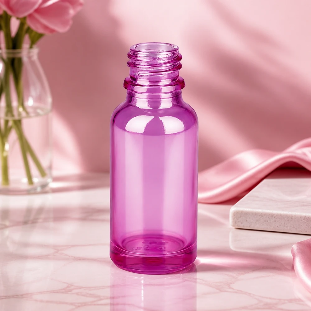 20ml Apothekenflasche violett Glas UT18/20 UNiTWIST Gewinde für professionelle Anwendung Pacadura