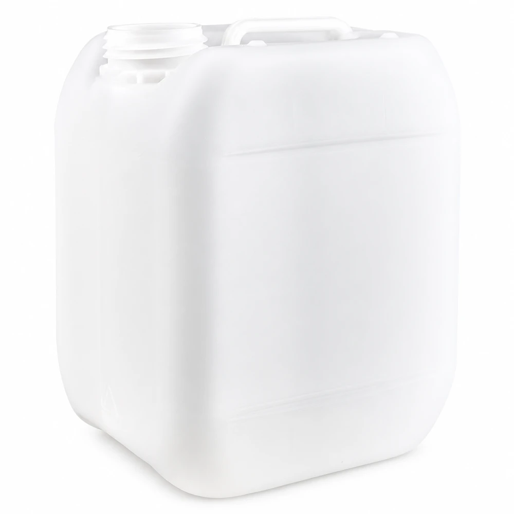 Kanister 5 Liter ohne Verschluss Weißer HDPE Kanister 5 Liter ohne Verschluss für gewerblichen Einsatz Pacadura