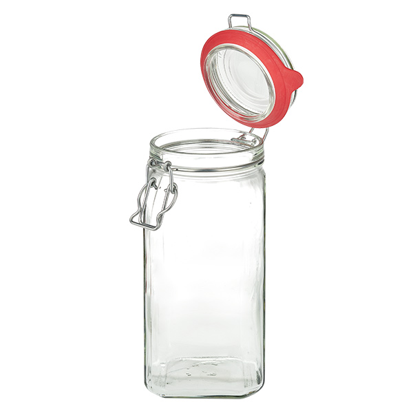 1540ml Vorratsglas mit Gummiring und Bügelverschluss UNiTWIST
