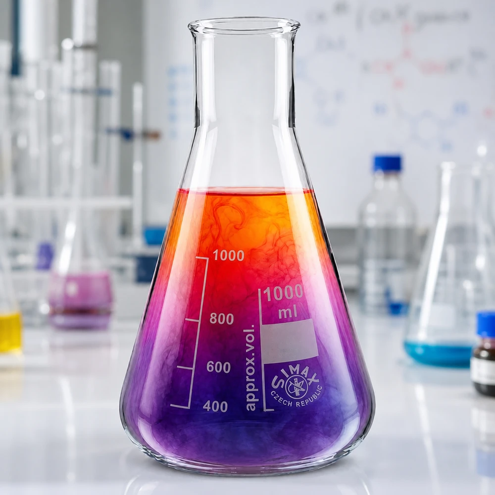 Erlenmeyerkolben 200ml Weithals Erlenmeyerkolben 200ml Weithals aus Borosilikatglas für professionelle Laboranwendungen bei Pacadura.de