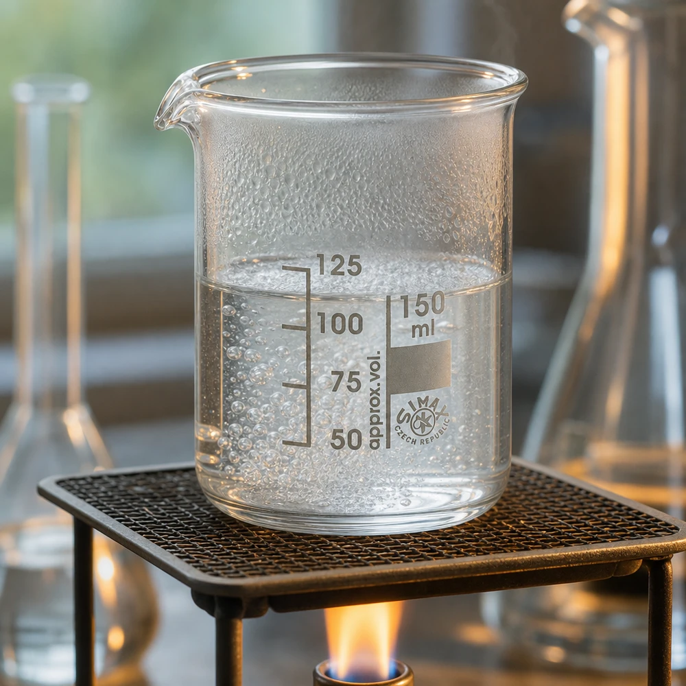 Becherglas 150ml aus Borosilikatglas niedrige Form für professionelle Laboranwendungen und gewerblichen Einsatz