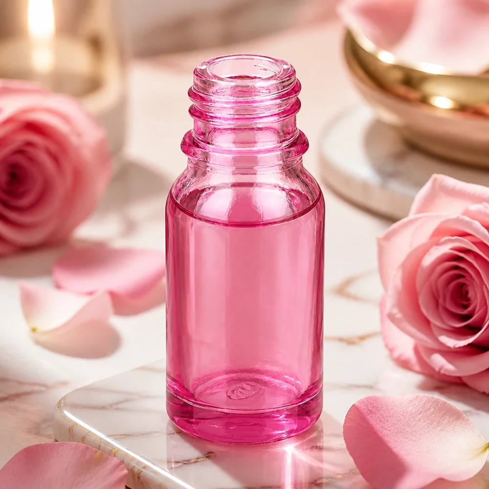 10ml Apothekenflasche PurpleLine UT18/10 UNiTWIST 10ml Apothekerflasche PurpleLine UT18/10 UNiTWIST aus Glas für professionelle Kosmetik und Pharmazie