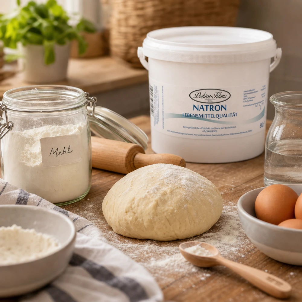 Natron 5kg Doktor-Klaus 5kg Natron Doktor Klaus Lebensmittelqualität für Gewerbetreibende Bäckereien Konditoreien professioneller Backeinsatz